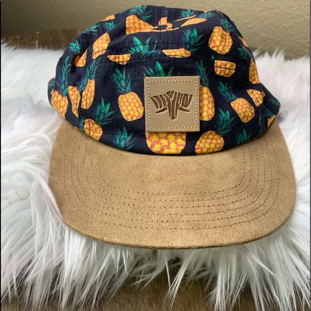 Humanatee Pineapple Print Cap